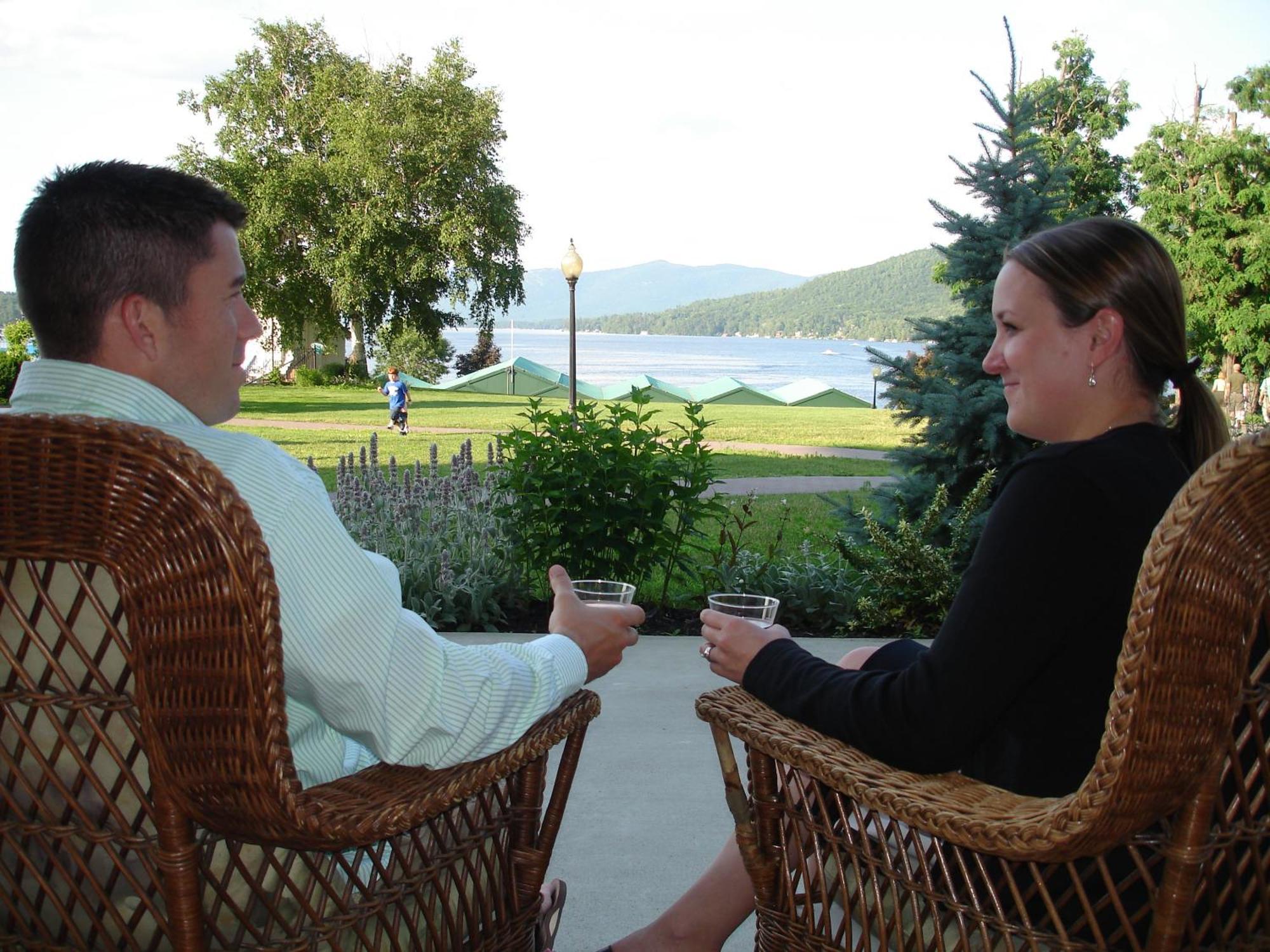 Fort William Henry Hotel Lake George Eksteriør billede