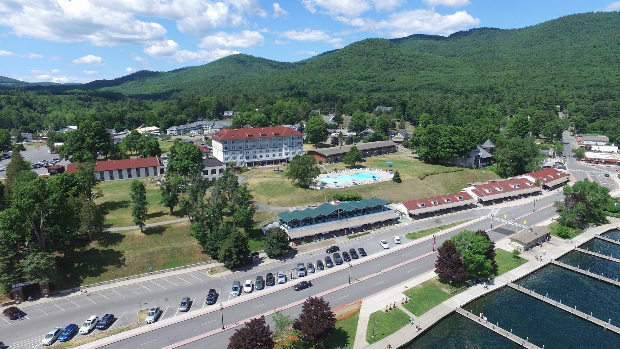 Fort William Henry Hotel Lake George Eksteriør billede